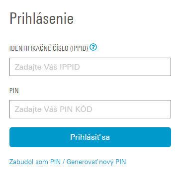 Prihlásenie do Moja ČSOB