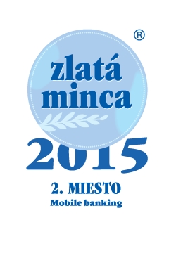Zlatá minca - mobilné bankovníctvo Zlatá minca - mobilné bankovníctvo